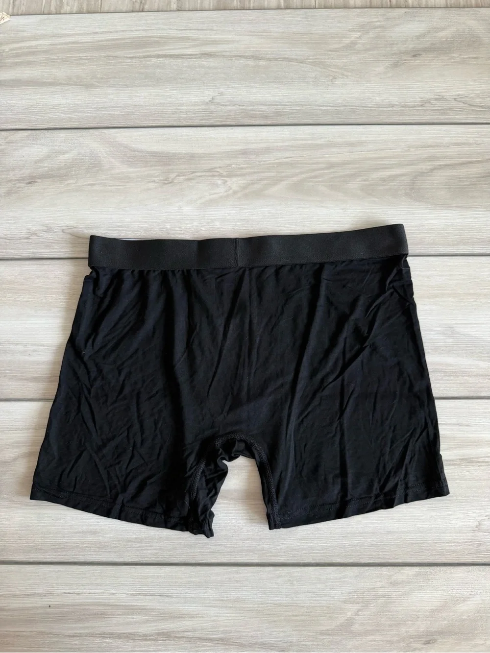 Assence Dual Pouch Boxer Brief Black XL NWOT
